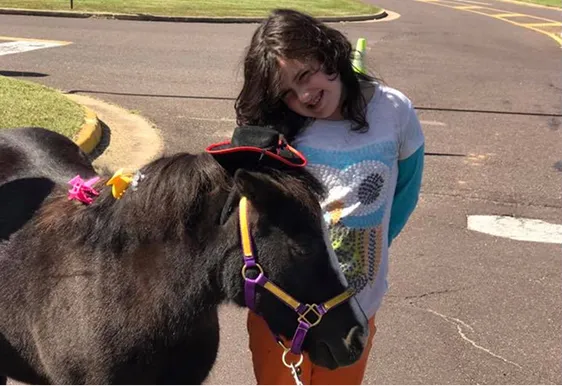 EHES School Visit with Mini Horses