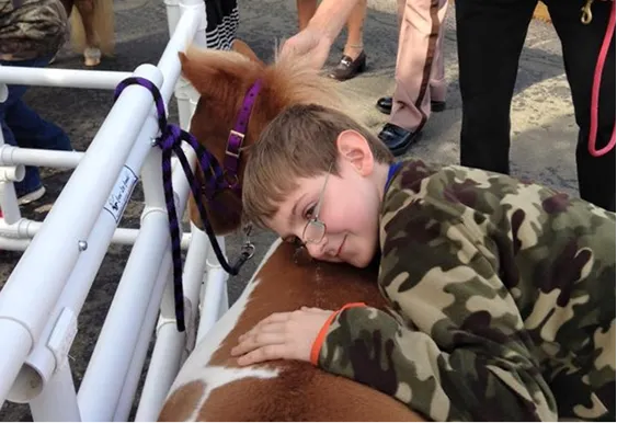 PSES School Visit with Mini Horses